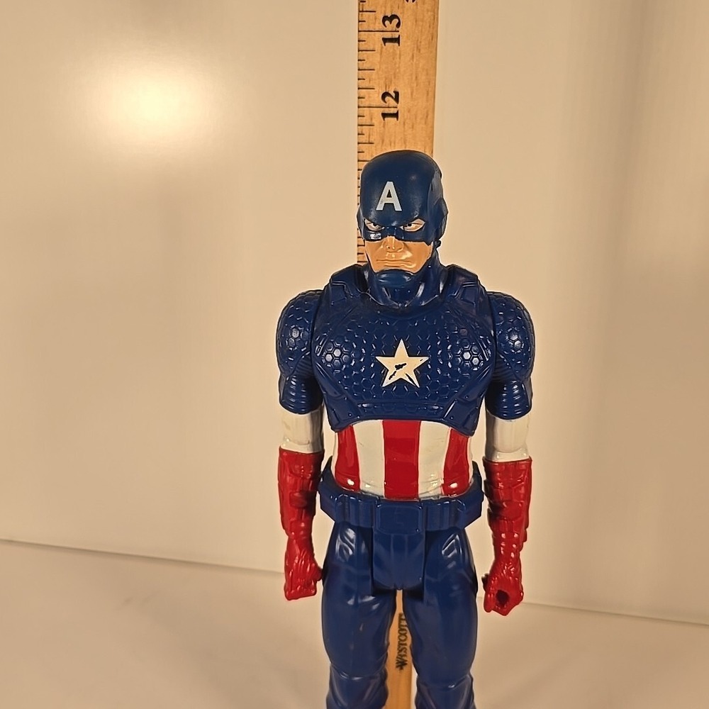 Captain America Action Figure Marvel Avengers C-3252-A Hasbro 2014 - Picture 7 of 7